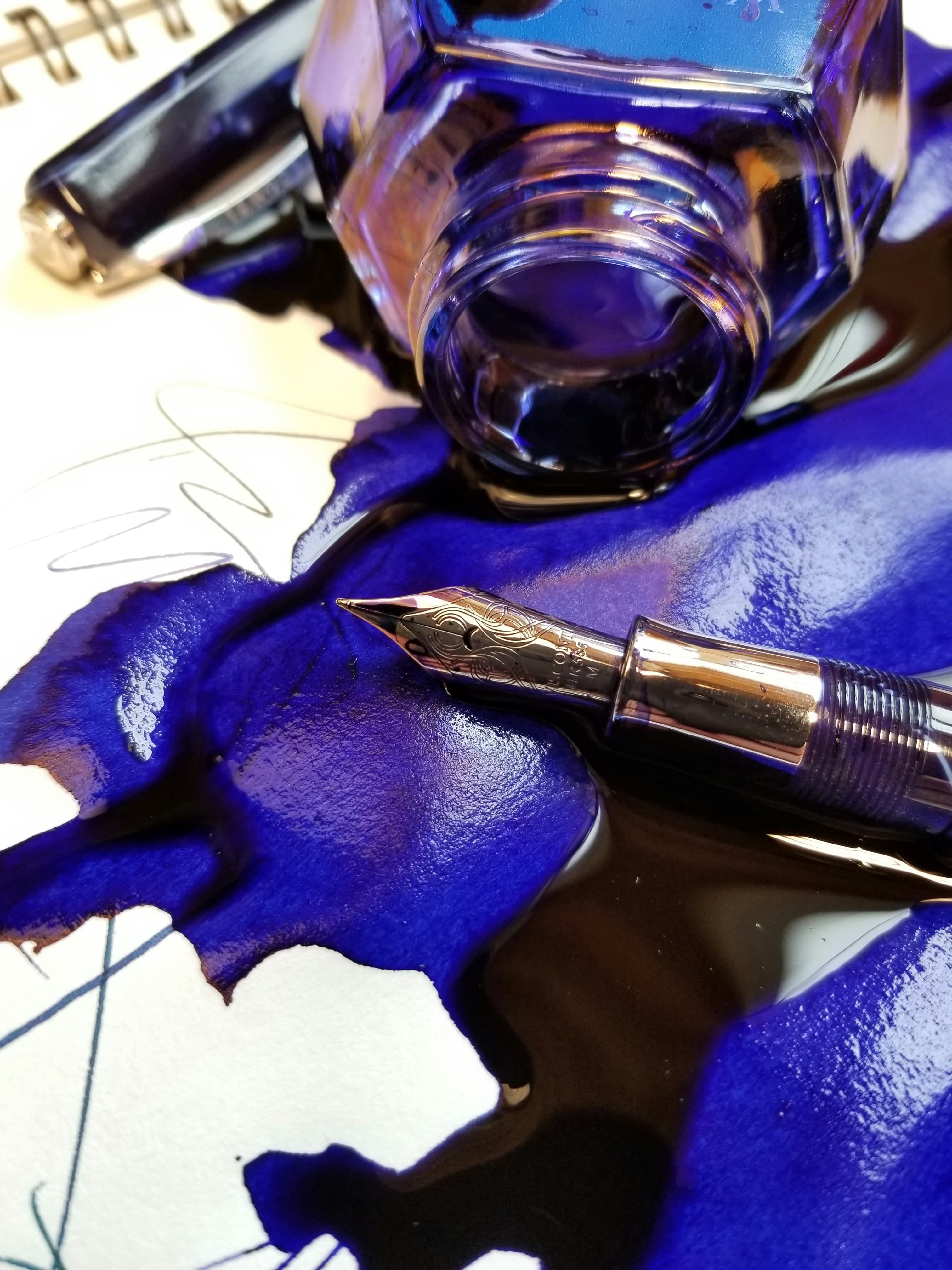 spilled ink
